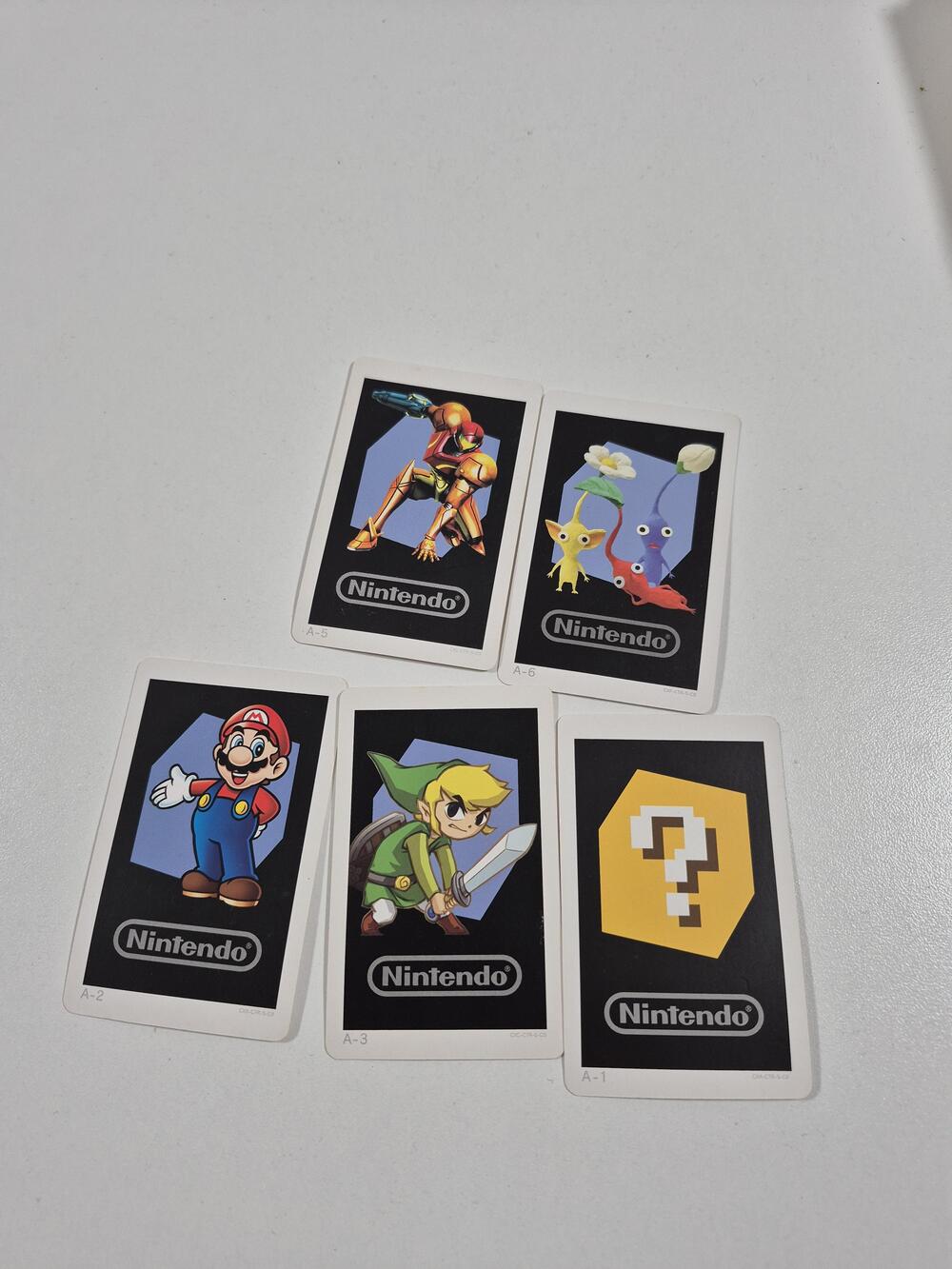 Nintendo 3DS Cards Unisex Multicolor AR Character Lot 5 Mario Link Samus Used